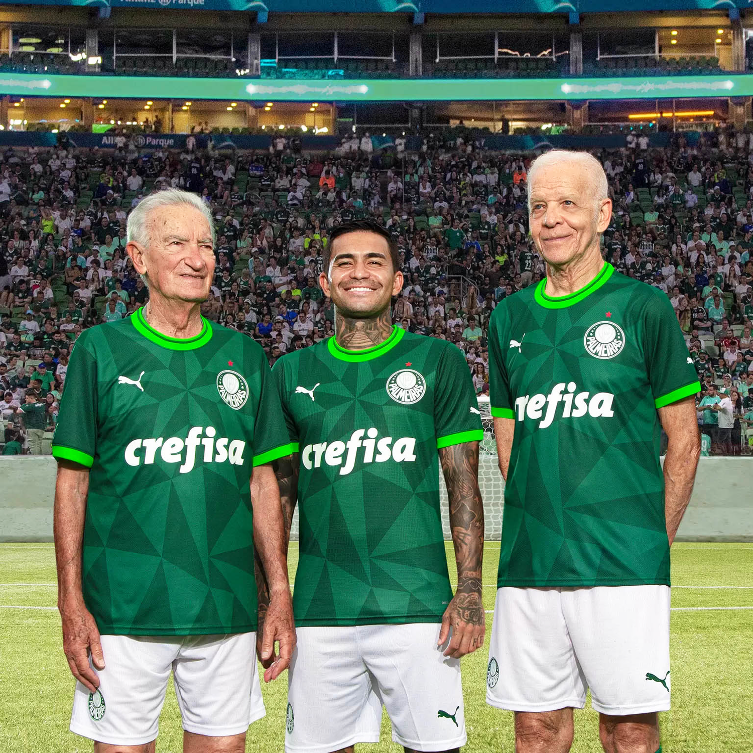 Camisa Palmeiras III 2023/24 - Torcedor Puma Masculina - Verde Limão