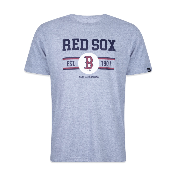 Camiseta New Era Boston Red Sox Azul-marinho