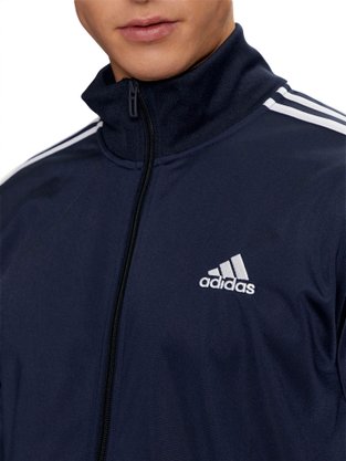 Agasalho Adidas Basic 3-Stripes Azul Marinho
