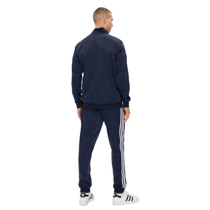 Agasalho Adidas Basic 3-Stripes Azul Marinho