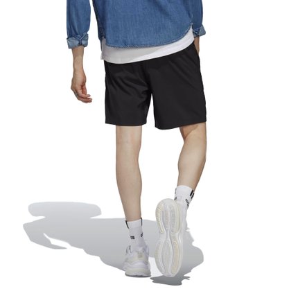 Bermuda Adidas Logo Aeroready Essentials Chelsea Preto