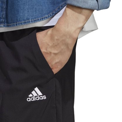 Bermuda Adidas Logo Aeroready Essentials Chelsea Preto