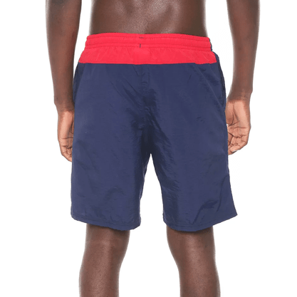Bermuda Fila Essential Azul Marinho/ Vermelho