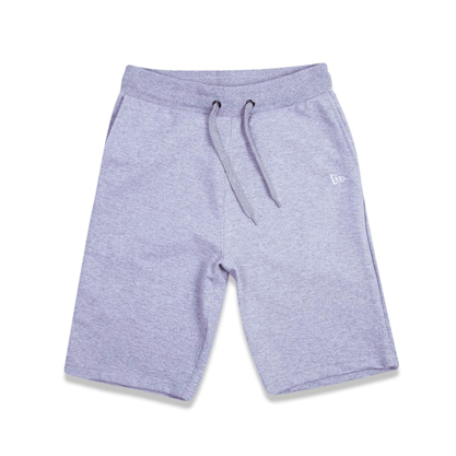 Bermuda New Era Moletom Essentials Cinza Mescla