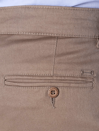 Calça Aramis Chino Social Caqui
