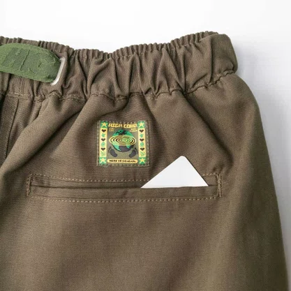 Calça High Baagy Worldstep Pants Verde Militar