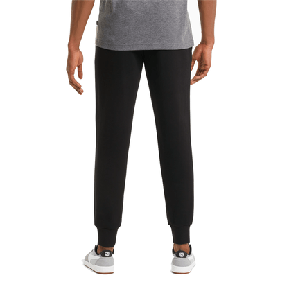 Calça Puma Moletom Essentials Logo Preto