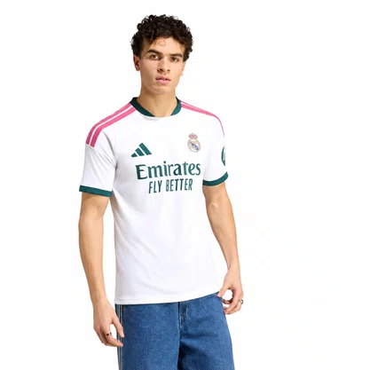 Camisa Adidas Real Madrid I 26/27 Branco
