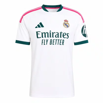 Camisa Adidas Real Madrid I 26/27 Branco