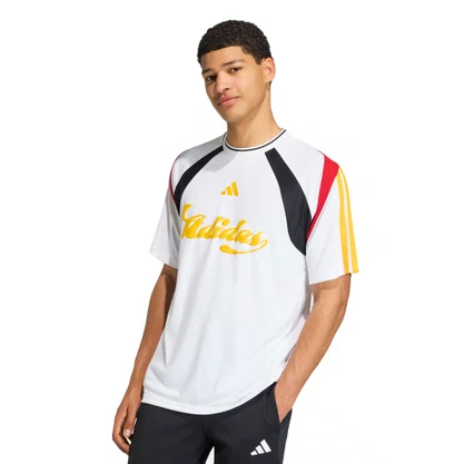 Camisa Adidas Tiro Np Branco/ Vermelho