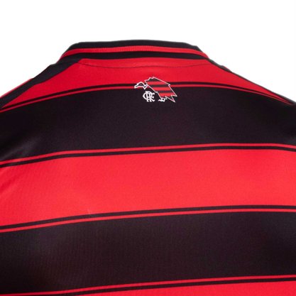 Camisa Flamengo Adidas I 2025/26 Preto/ Vermelho