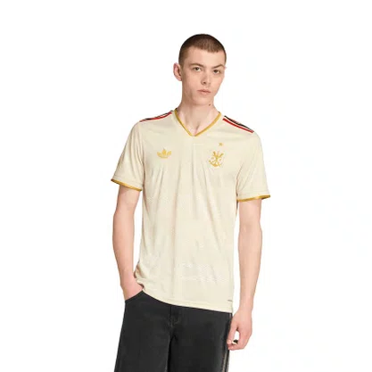 Camisa Flamengo Adidas Originals III Off White