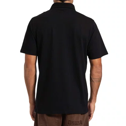 Camisa Hurley Polo Overload Icon Preto