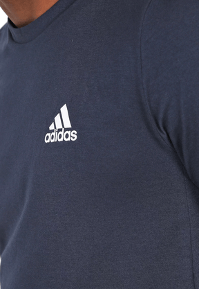 Camiseta Adidas Manga Curta D2M Feelready Azul Marinho