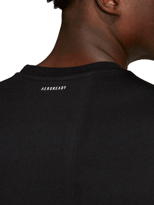 Camiseta Adidas Manga Curta Workout Preta