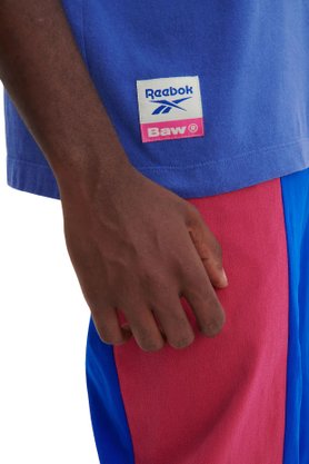 Camiseta Baw Manga Curta Over Reebok Azul