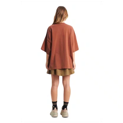 Camiseta Baw Manga Curta Oversized Outdoor Welness