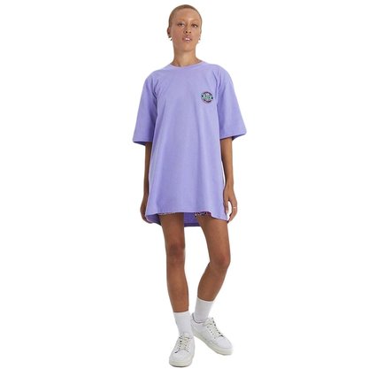 Camiseta Baw Manga Curta Wax Color Lilás