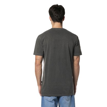 Camiseta Billabong Manga Curta Stacked Arch Cinza