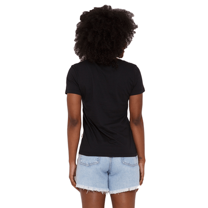 Camiseta Billabong Manga Curta Tropic Shore Preta