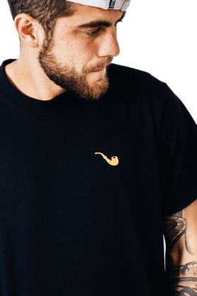 Camiseta Blaze Manga Curta Small Pipe Preta