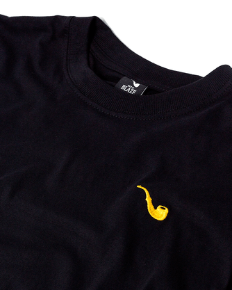 Camiseta Blaze Manga Curta Small Pipe Preta