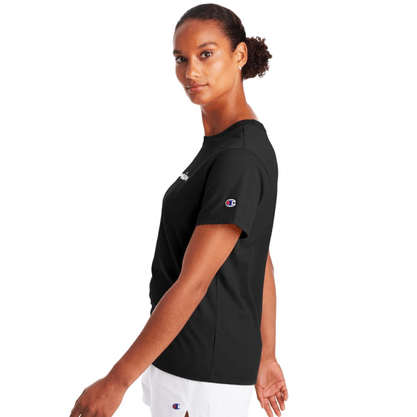 Camiseta Champion Manga Curta Scrip Logo Ink