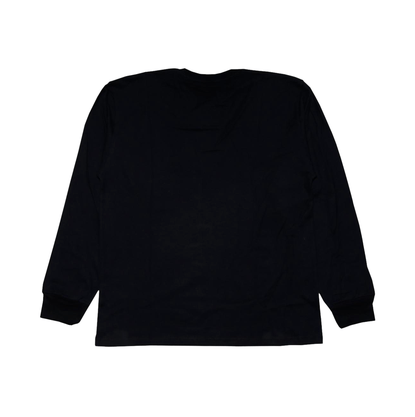 Camiseta Champion Manga Longa Logo Script Preto