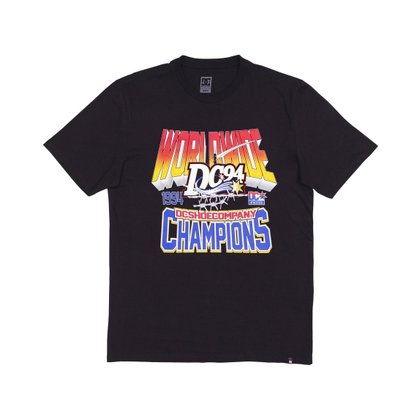 Camiseta DC Manga Curta 94 Champs Preto