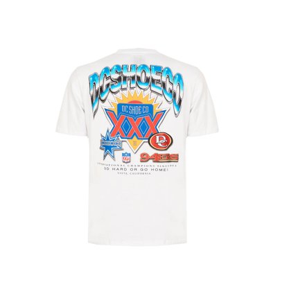 Camiseta DC Manga Curta Go Home Branco