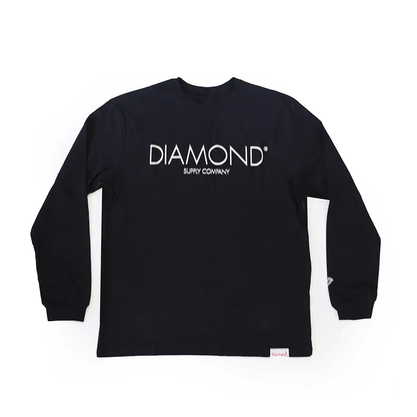 Camiseta Diamond Manga Longa Supply