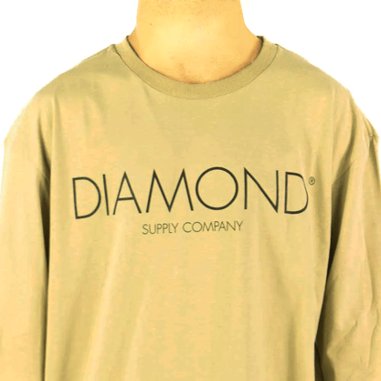 Camiseta Diamond Manga Longa Supply