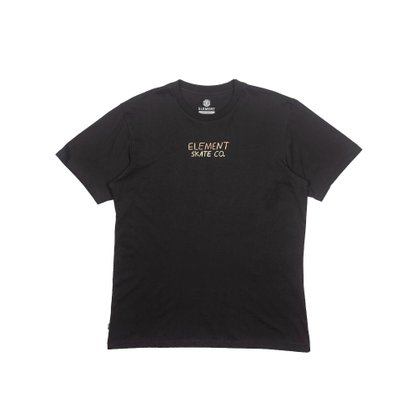 Camiseta Element Manga Curta Jump Fences Preto