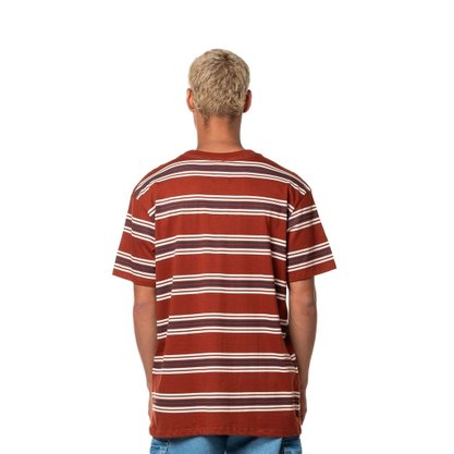 Camiseta Element Manga Curta Stabler Marrom