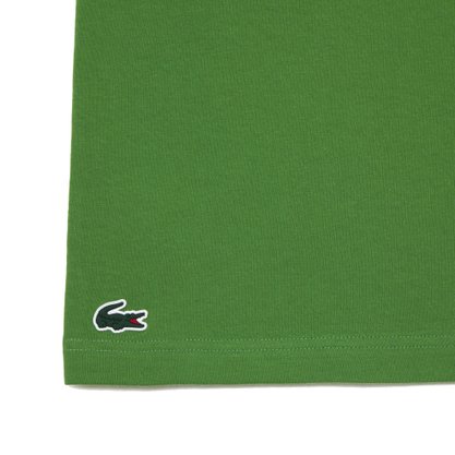Camiseta Lacoste Manga Curta Sport Regular Croc Verde