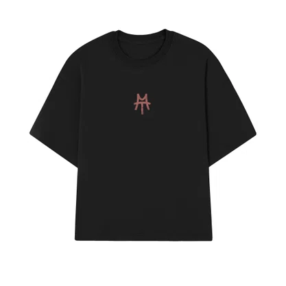 Camiseta Midas Manga Curta Oversized Saguipuru Preta