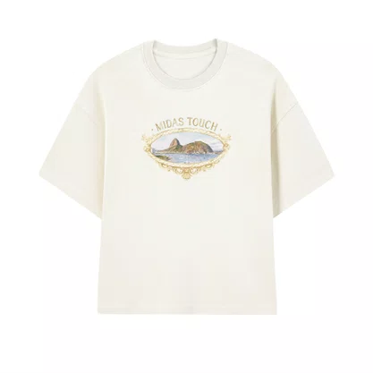 Camiseta Midas Manga Curta Regular Sugar Off White