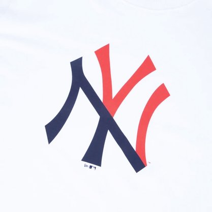 Camiseta New Era Manga Curta New York Yankees World Branco