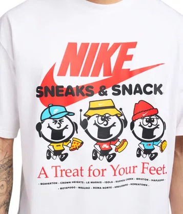 Camiseta Nike Manga Curta M90 Sportswear Branca