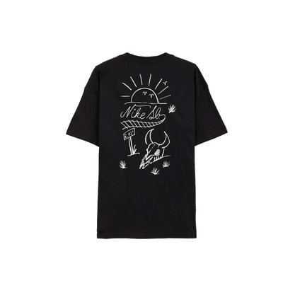 Camiseta Nike SB Manga Curta Max90 Preto