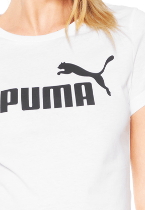 Camiseta Puma Manga Curta Ess Logo