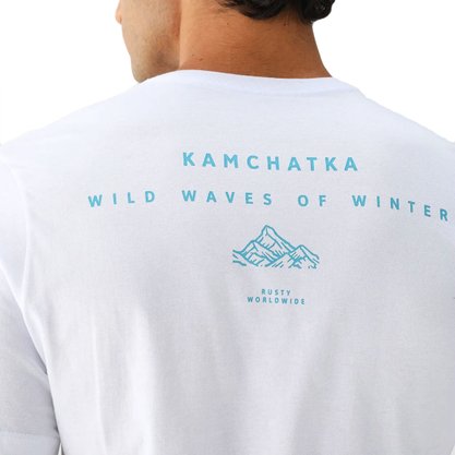 Camiseta Rusty Manga Curta Kamchatka