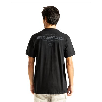 Camiseta Rusty Manga Curta Worldwide