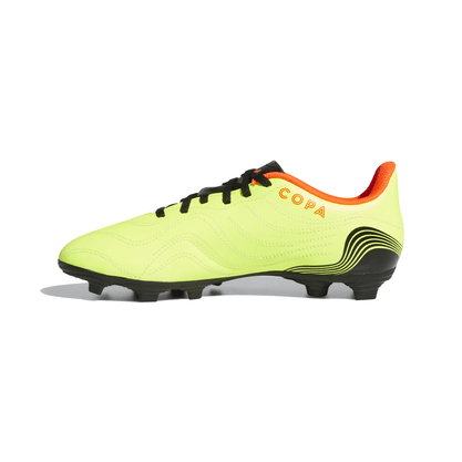 Chuteira Adidas Campo Copa Sense.4 FXG Verde Limão/ Preto