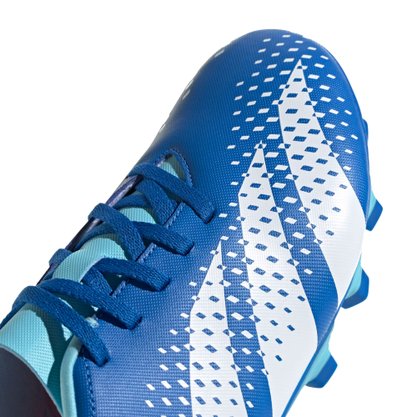 Chuteira Adidas Society Predator Accuracy.4 Flexible Ground Azul