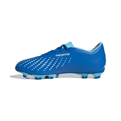 Chuteira Adidas Society Predator Accuracy.4 Flexible Ground Azul