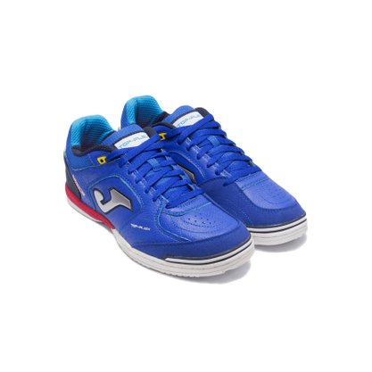 Chuteira Joma Futsal Top Flex Azul/ Preto