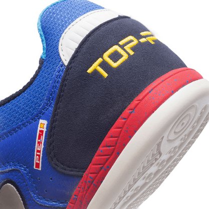 Chuteira Joma Futsal Top Flex Azul/ Preto
