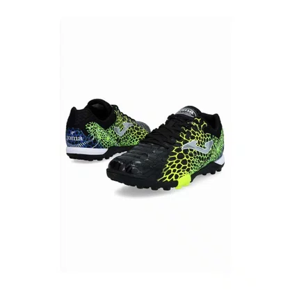 Chuteira Joma Society Maxima Turf Preta/ Verde