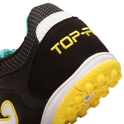 Chuteira Joma Society Top Flex Preto/ Amarelo